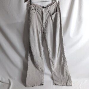 Club Monaco Men's Beige Cordoroy Pants Straight Leg, Size 31